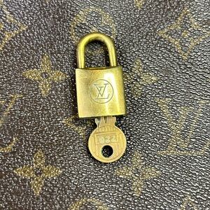 Louis Vuitton Padlock and Key
